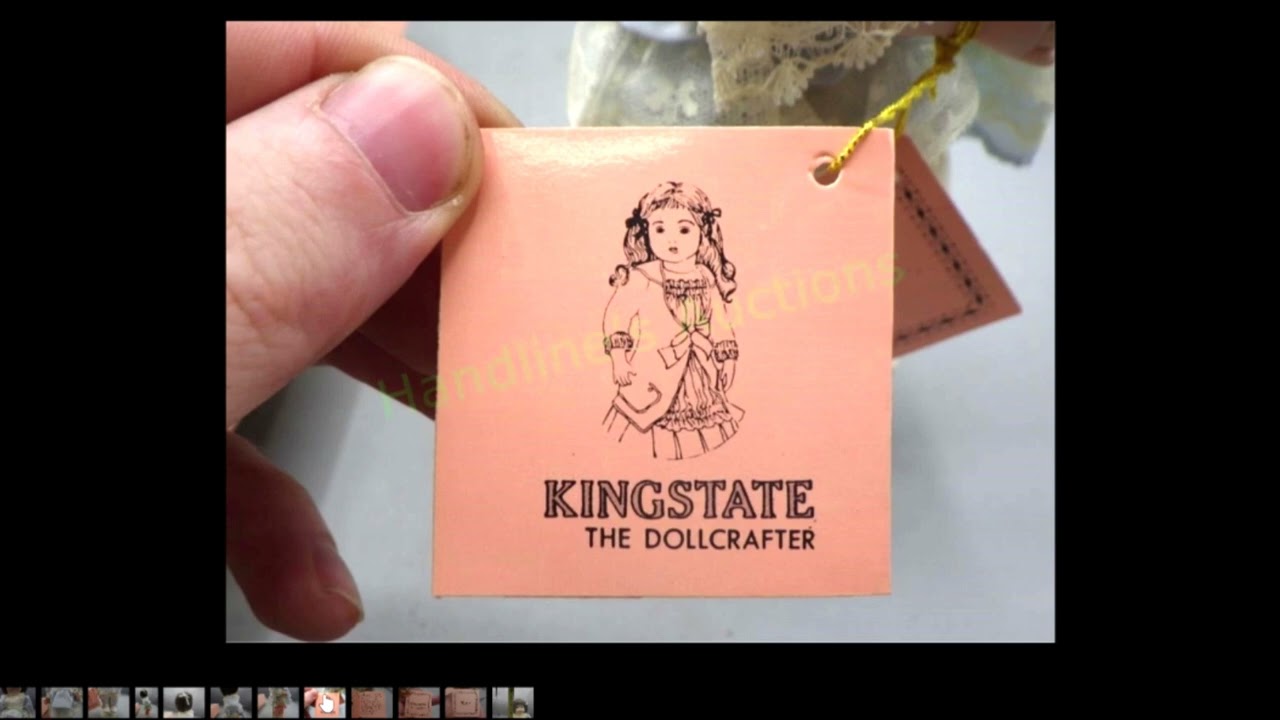 Kingstate the Dollcrafter Kate 10" Porcelain doll | Doll Auction