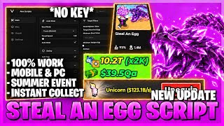 [😈UPD] Steal An Egg Script - No Key, Auto Steal, New Update, Auto Farm & More!