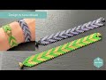 Peyote Chevron Bracelet Tutorial | Peyote Variation | Beaded Bracelet