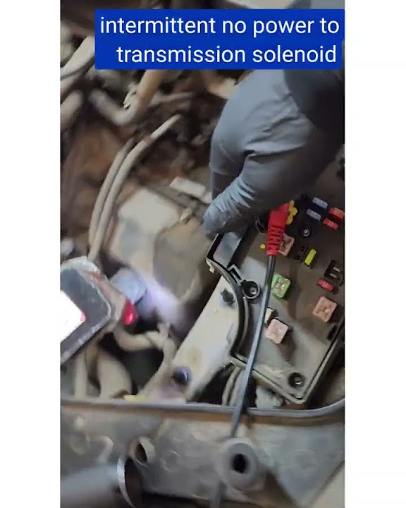 2012 dodge Avenger p0882 intermittent no power to transmission solenoid