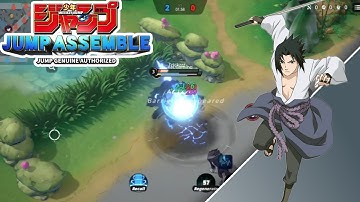 Jump Assemble - Sasuke Gameplay