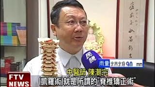 20130820-民視新聞 老翁推拿後  頭部左傾90度