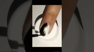 Black &amp; White Nail Art#Short#youtobeshorts#nailart