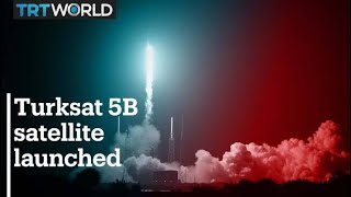 Spacex Launches Turksat 5B Communications Satellite