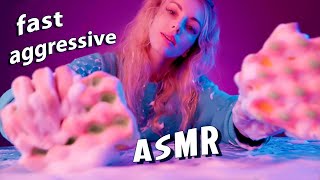 Asmr Fast Aggressive Soapy, Bubbling, Crackling Chaotic Triggers Asmr