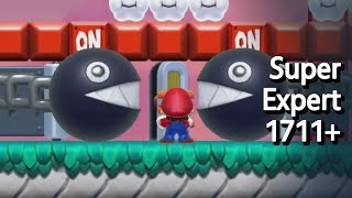 Super Expert Endless 1711+ Clears in Mario Maker 2