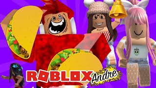 Roblox Andre escapa del empleado bully de Taco Bell con las Sparklies | Juegos de Roblox en español