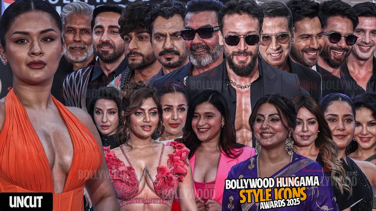 UNCUT - Bollywood Hungama Style Icons Awards 2025 | Star-studded | Akshay Kumar, Avneet Kaur, Bobby