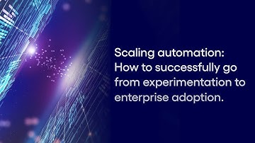 Scaling Automation from Experimentation to Enterprise Adoption | Cognizant