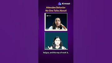 How Attendee Behavior Evolved in the Virtual Era 🧠 || #virtualconferenceplatform #airmeet #webinars