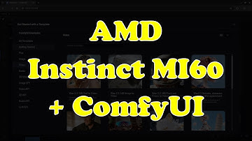 ComfyUI on AMD Instinct MI60: Insane Performance on Fedora 42!