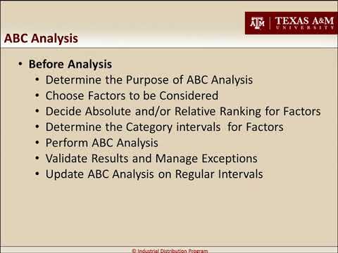 Update ABC Analysis
