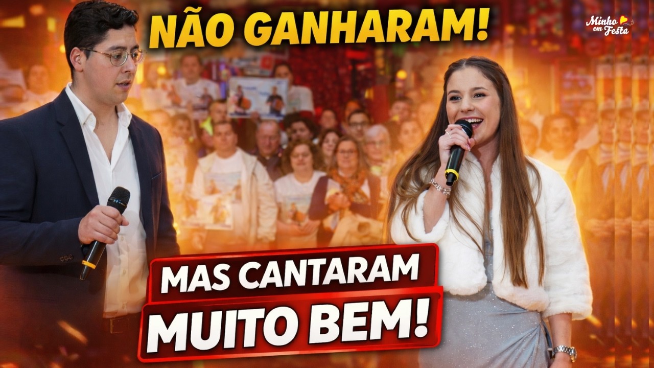 🔥 NÃO GANHARAM… Mas ARRASARAM com estas DUAS Desgarradas!Daniel Alves e Soraia Araújo