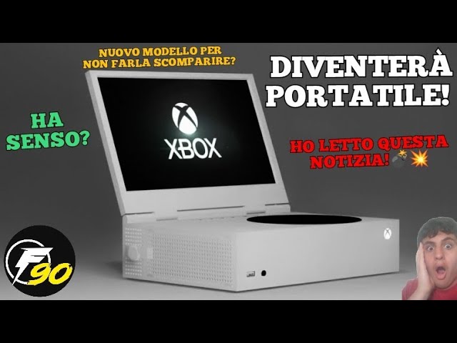 XBOX SERIES S DIVENTERÀ UNA CONSOLE PORTATILE! PARLIAMONE! 