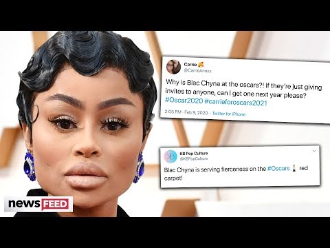 Blac Chyna Makes RANDOM Appearance At 2020 Oscars!