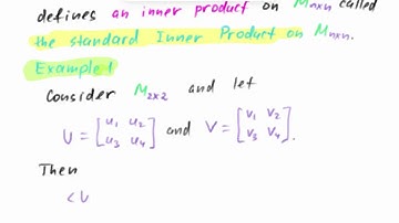 Dan Herbatschek  - The Standard Inner Product on M