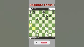 Beginner chess!! chess match highlight// 04 Oct 2023       #short  #chess  #chessgame  #chesscom