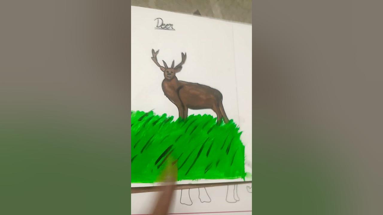 I tried to recreate the deer 🦌 deer like and subscribe and comment how
