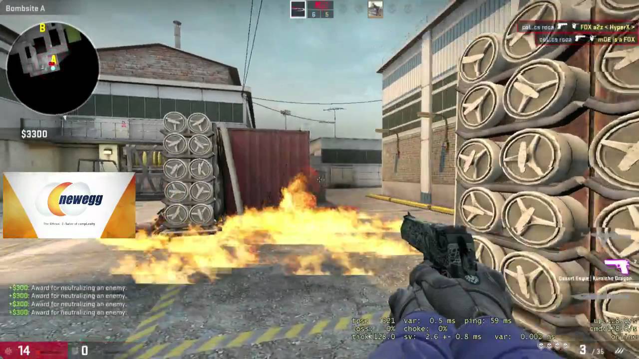 CS:GO - Roca Hits 4 SICK One Deags! [FPL] - YouTube