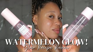 GLOW RECIPE WATERMELON GLOW PHA + BHA PORE TIGHT TONER &amp; NIACINAMIDE DEW DROPS REVIEW | EUNIYCEMARI