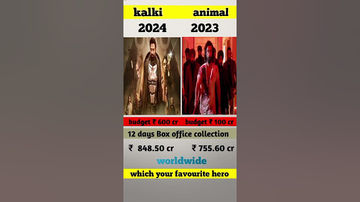 kalki 2898 ad vs animal movie box office collection 12 day | kalki 12 day collection 🔥 #kalki