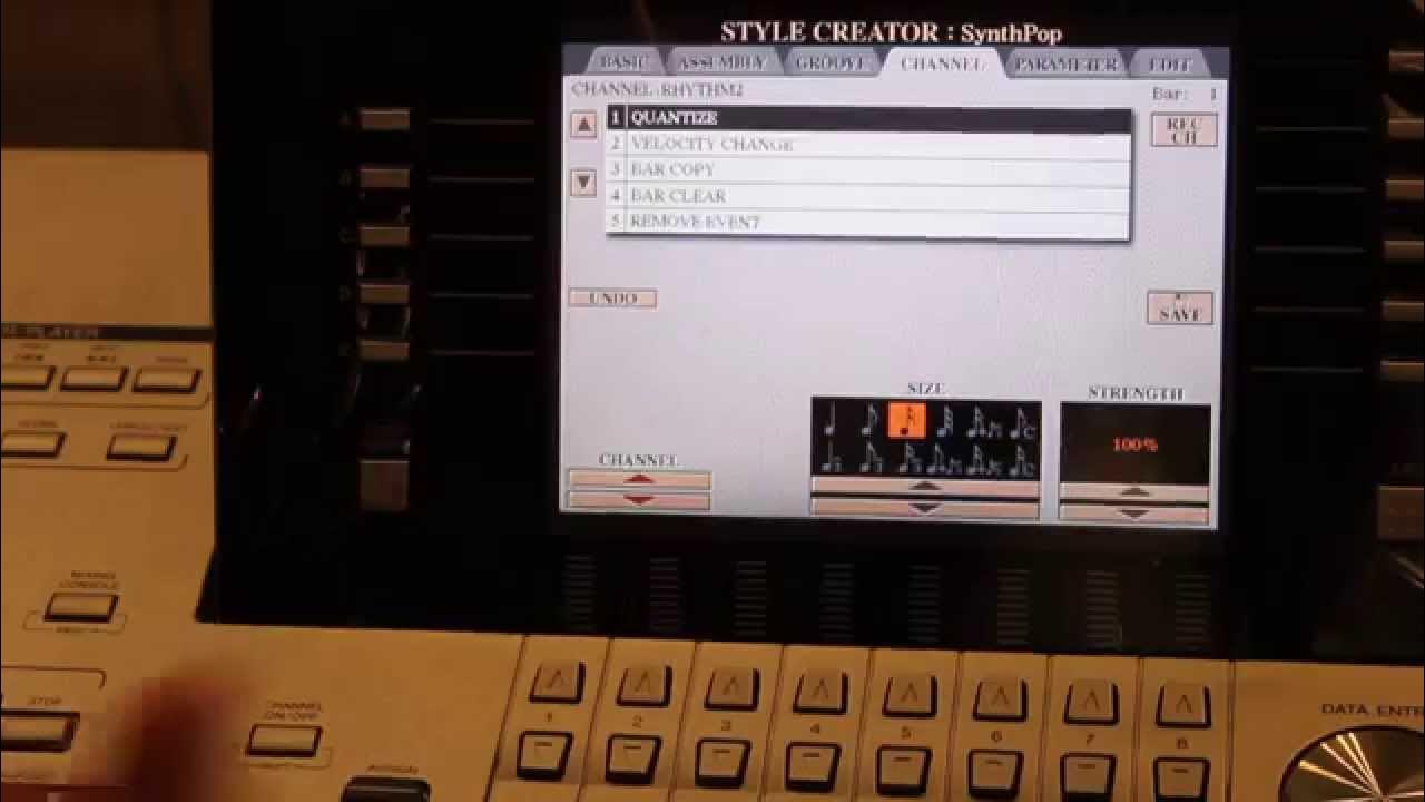 CREATING STYLES TUTORIAL FOR ALL YAMAHA ARRANGER KEYBOARDS ; TYROS