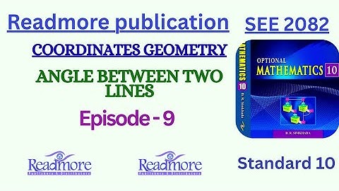 Coordinates Geometry ||Class 10||optional maths||SEE 2082
