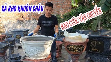 Xả kho khuôn chậu tròn 60cm nhựa ABS có lòng trong 1,6 triệu