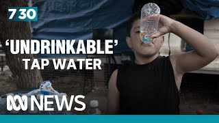 Australian town where residents are too frightened to drink tap water | 7.30