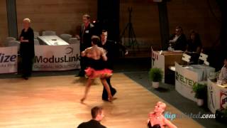 Martin Macoun - Romana Motlova, Brno Open 2012, WDSF senior I latin, 1. round - chachacha