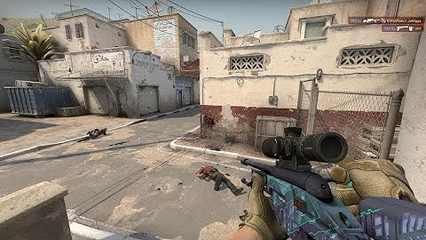 1v4 retake with scout