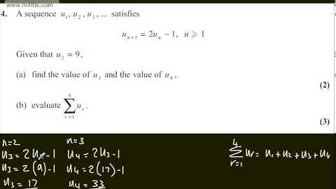 q4   C1 Edexcel January 2013   Quick worked examples   core 1 AS maths