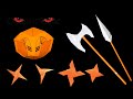 7 Cool origami paper WEAPON and NINJA STAR