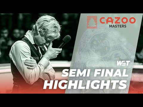 Dramatic Final Frame Decider! | Neil Robertson vs Mark Williams | Cazoo Masters Semi Finals