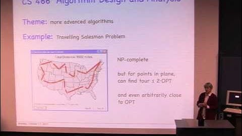 CS upper year information session: CS 341, CS 466