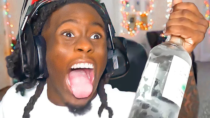 Kai Cenat Gets DRUNK For The First Time..