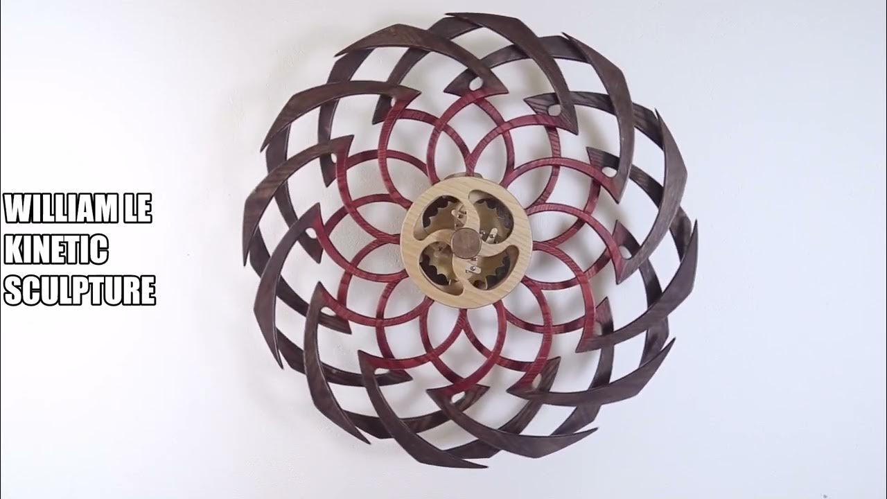 How This Guy Builds Mesmerizing Kinetic Sculptures, Obsessed