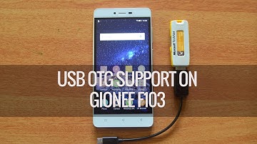 OTG Support on Gionee F103