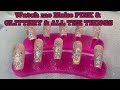 Pink &amp; Glittery &amp; All The Things  Easy Beginner friendly nail art.