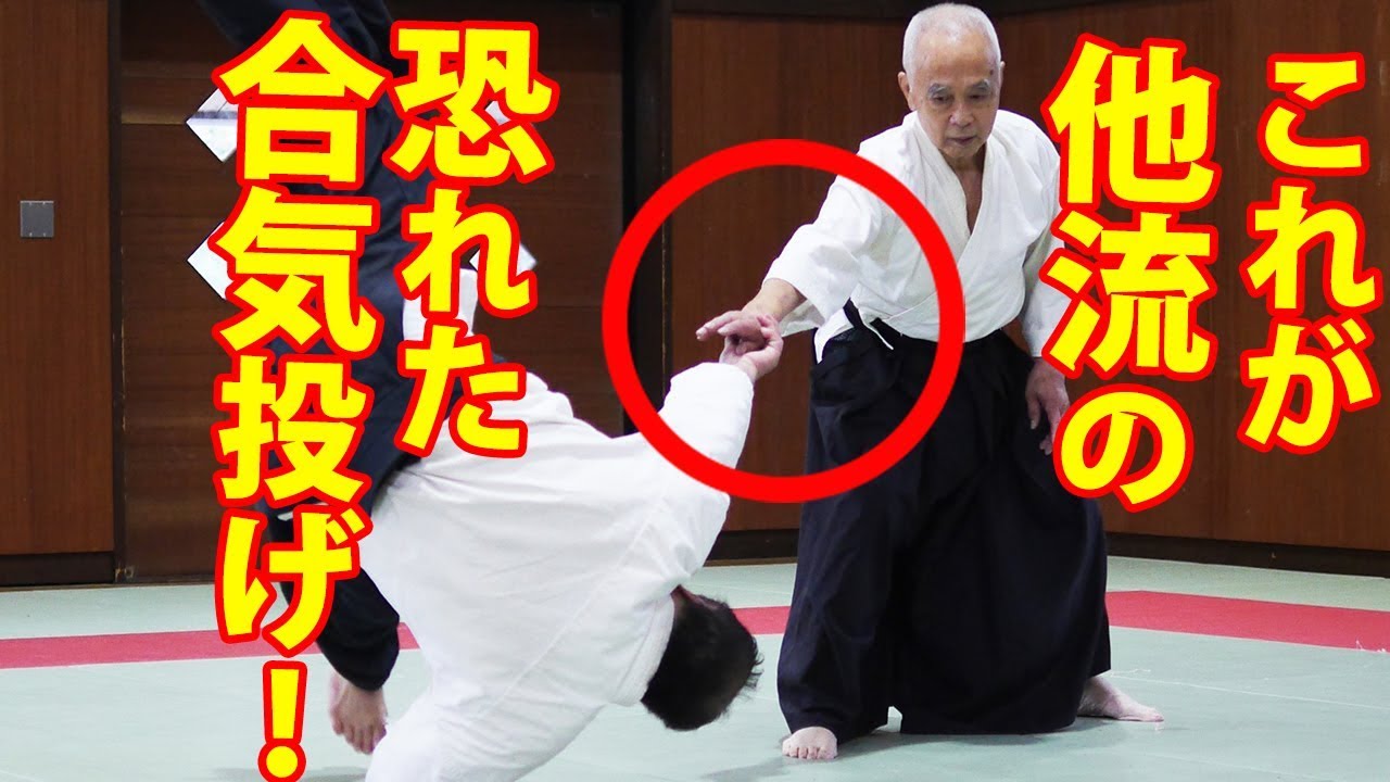 Daito Ryu Ishibashi 石橋師範 81 初の映像化 これが大東流の合気投げだ Daito Ryu Aikinage Youtube