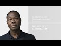 Francis Kéré on the Power of Community Participation in Africa - 'On Cities' Masterclass Series