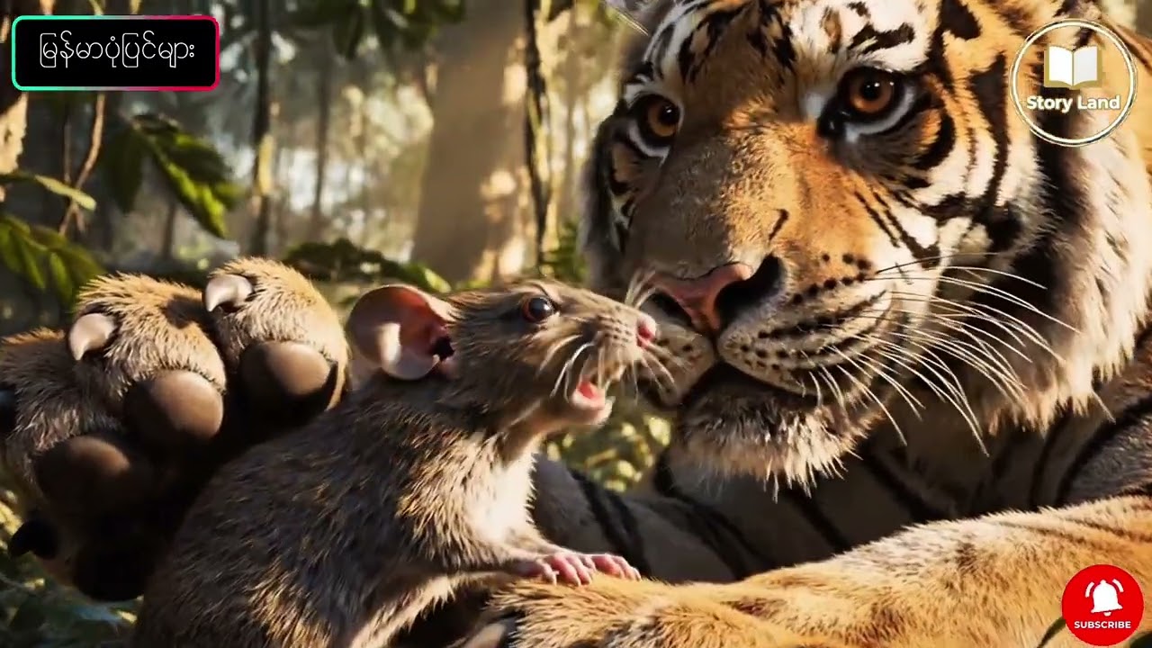 ကျားကြီးနဲ့ ကြွက်ကလေး 