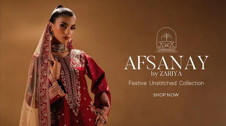 Zariya Luxury Formal Unstitched Collection 2025 | Afsanay by Zariya Festive Unstitched Collection'25