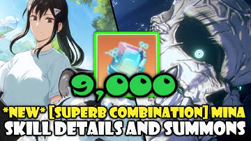 [SUPERB COMBINATION] MINA ASHIRO Full Details & Summons! | Kaiju No. 8 The Game