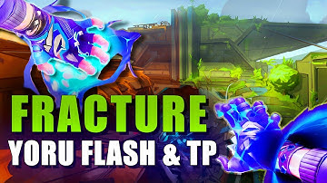 FRACTURE YORU FLASH & TP LINEUPS VALORANT GUIDE