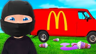 Baby STEALS From MCDONALDS!
