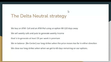 Delta Neutral Strategy