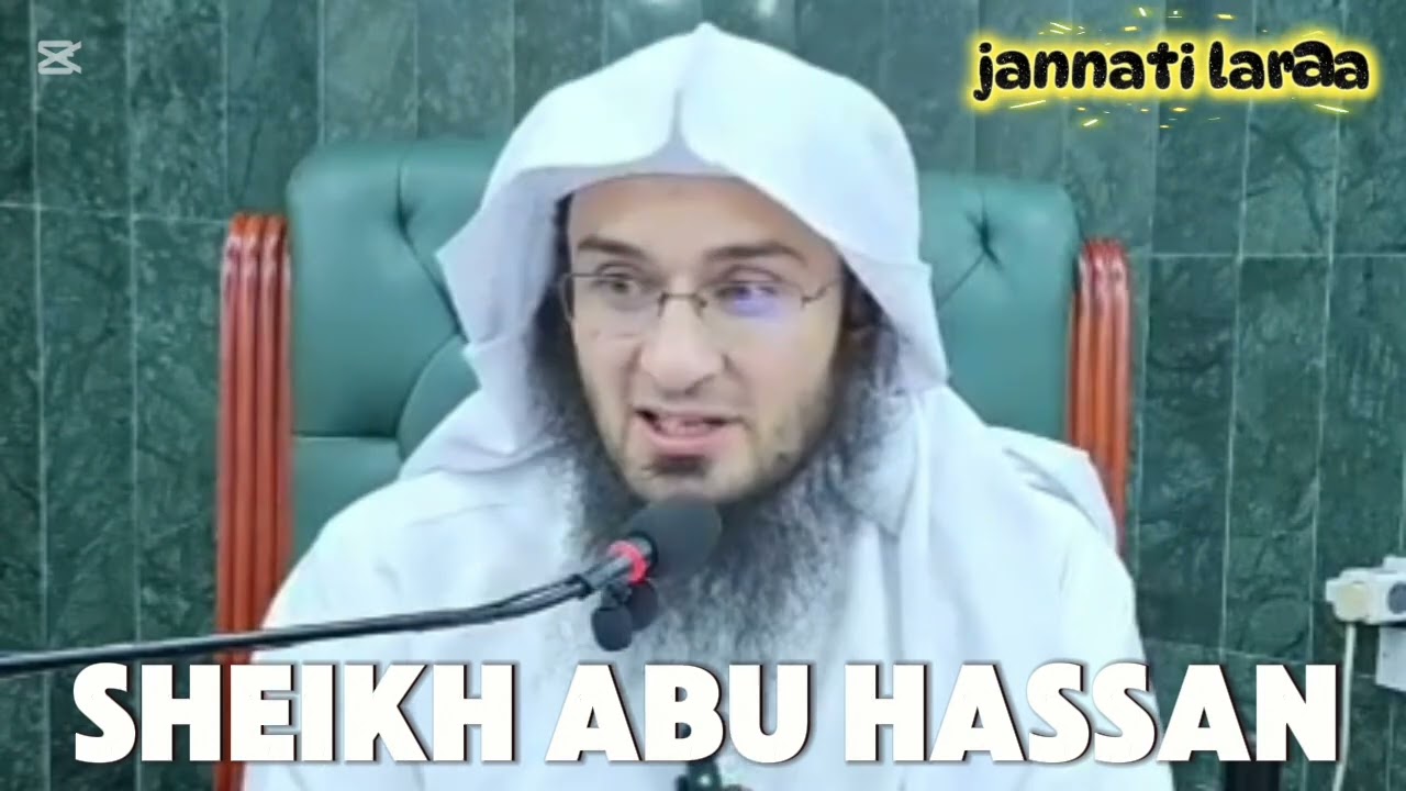 Sheikh Abu Hassan سوک د مسلمانانو امن خراب وی