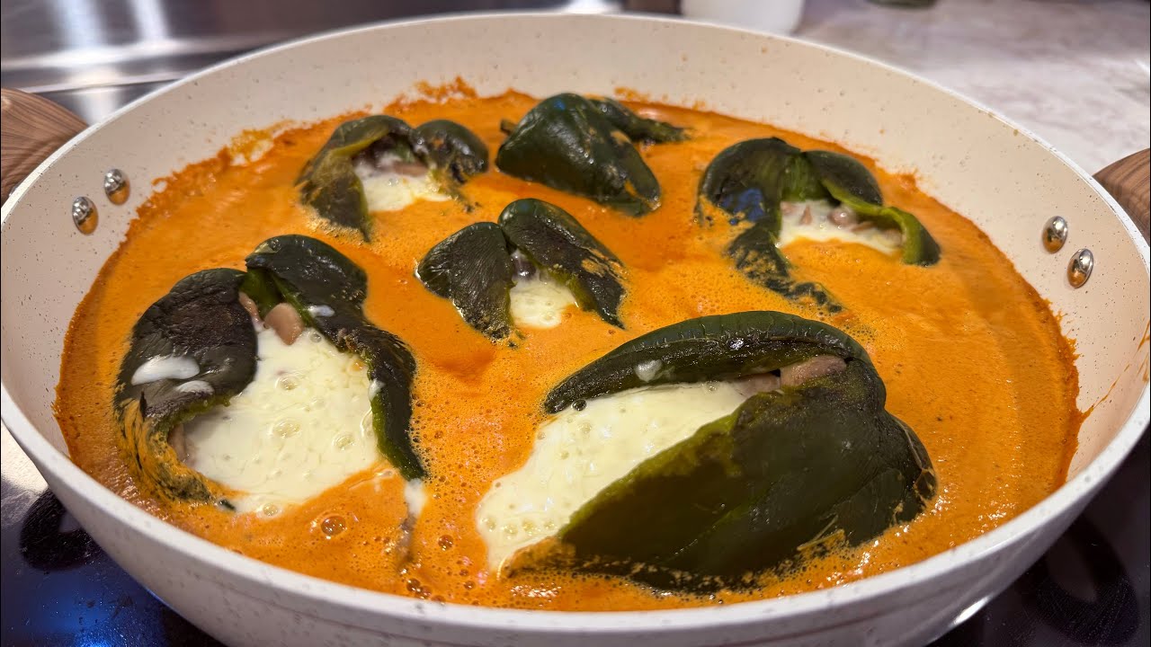 2 deliciosas recetas con chiles poblanos recetas caseras y saludables