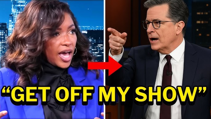 Jasmine Crockett Kicked Off Stephen Colbert's Show in EPIC Live TV Moment!  - YouTube
